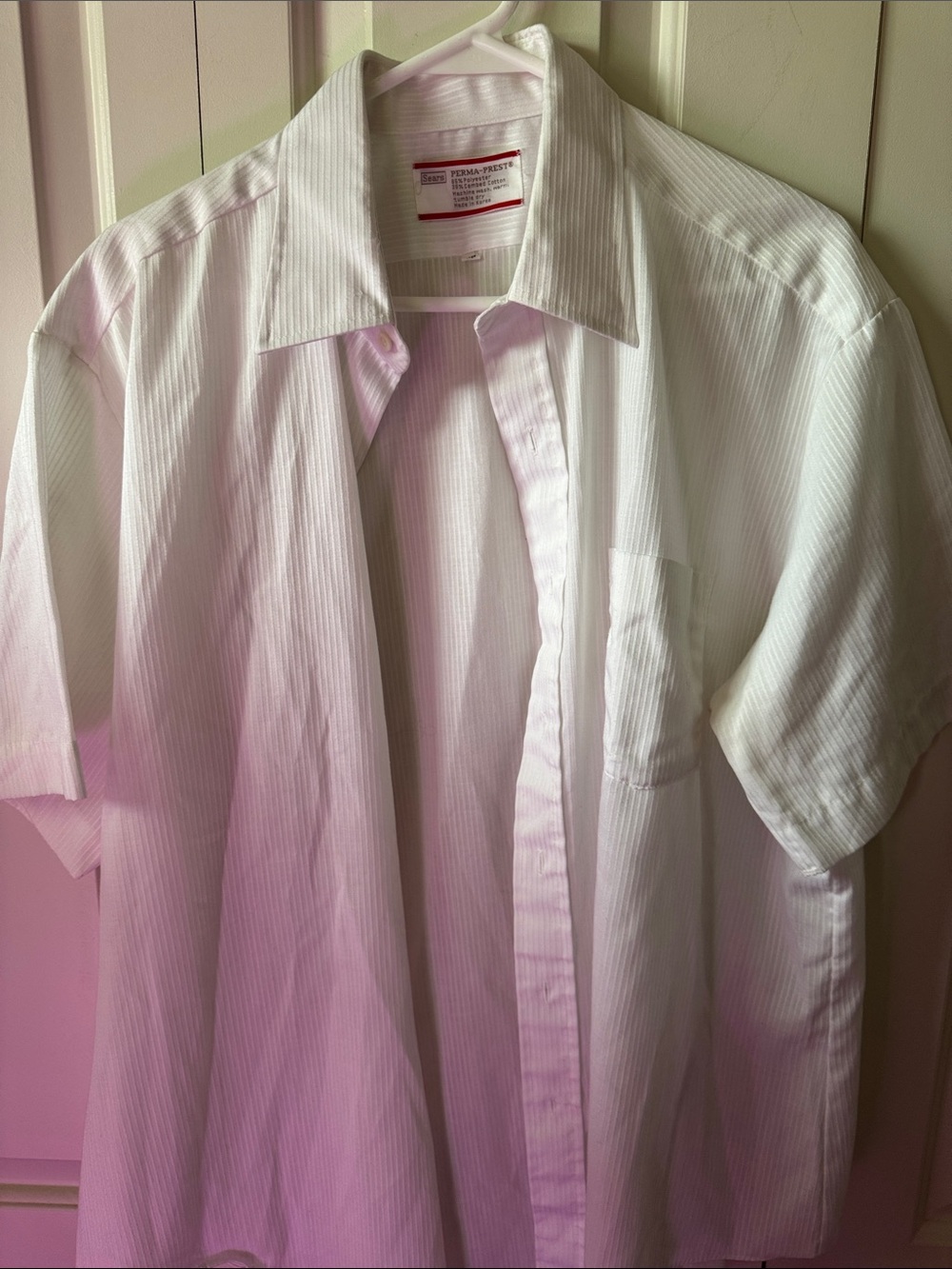 sears perma prest vintage men’s shirt